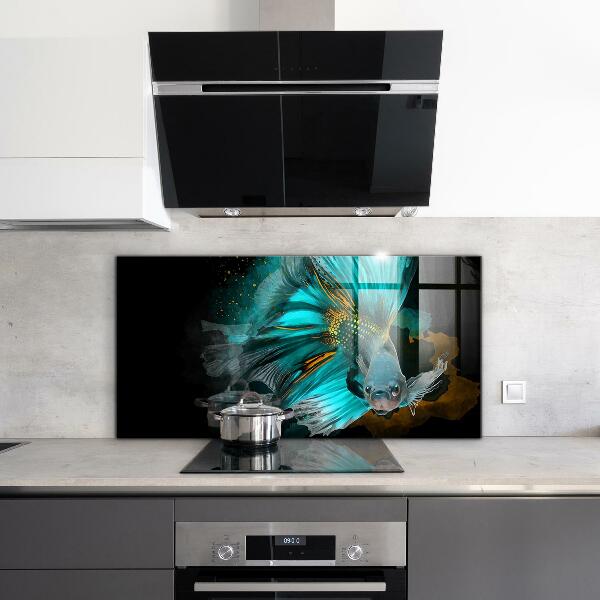 Backsplash cozinha Peixe tropical Betta