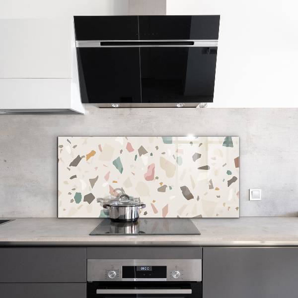 Backsplash cozinha Terrazzo Pedra Terrazzo