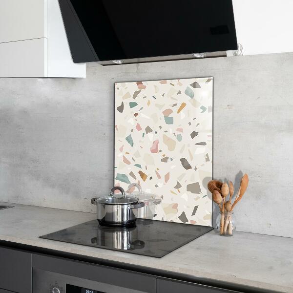 Backsplash cozinha Terrazzo Pedra Terrazzo