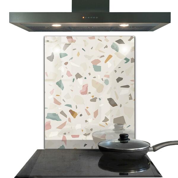 Backsplash cozinha Terrazzo Pedra Terrazzo