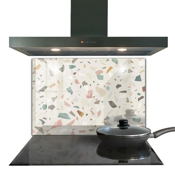 Backsplash cozinha Terrazzo Pedra Terrazzo