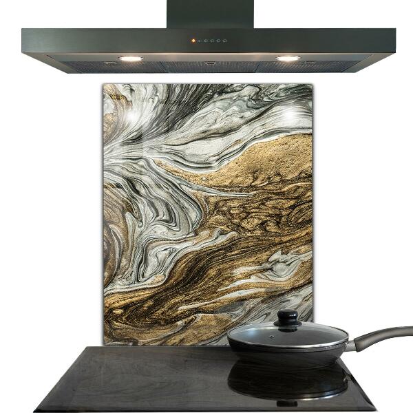 Backsplash cozinha Estrutura de pedra