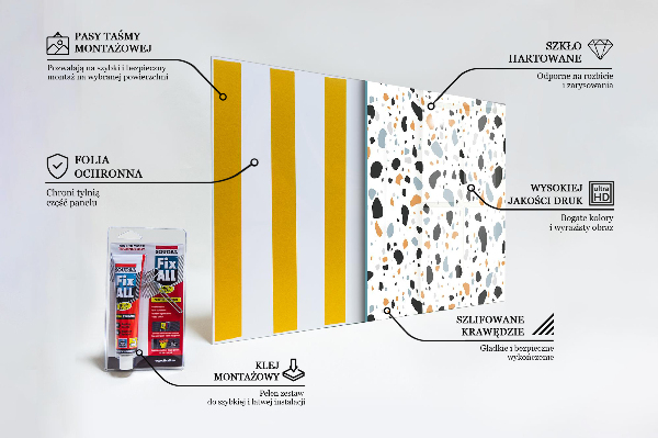 Painel cozinha Terrazzo Pedra Terrazzo