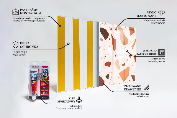 Painel para cozinha Terrazzo Pedra Terrazzo