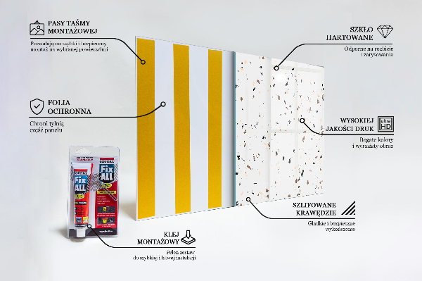 Painel para cozinha Pedra Natural Terrazzo