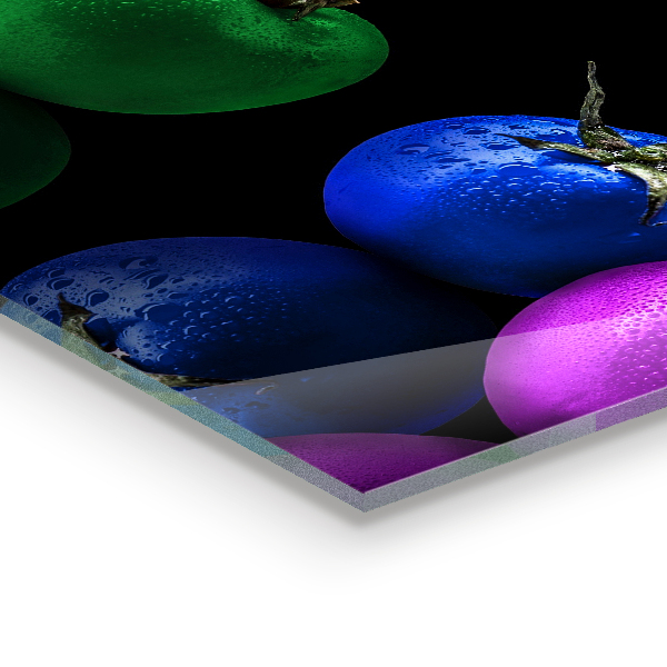 Backsplash cozinha Tomates coloridos e suculentos