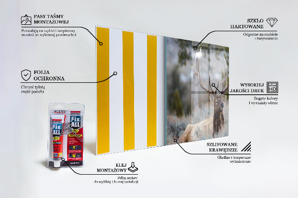 Backsplash cozinha Vida selvagem dos cervos