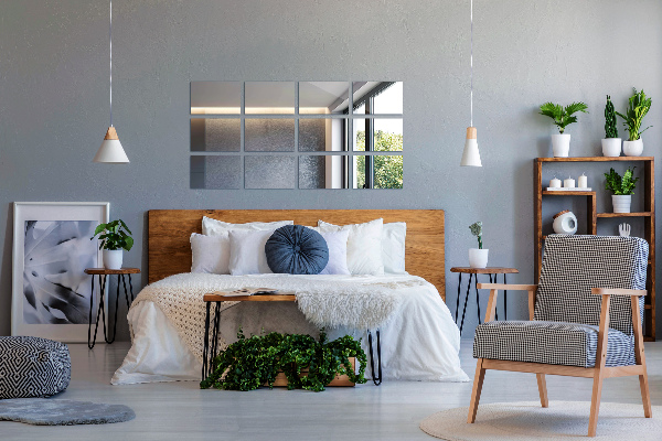 Placas de espelho 6 unidades. 30x16 cm