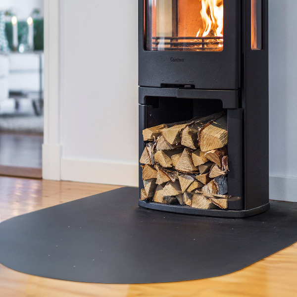 Placa para lareira 80x70 cm