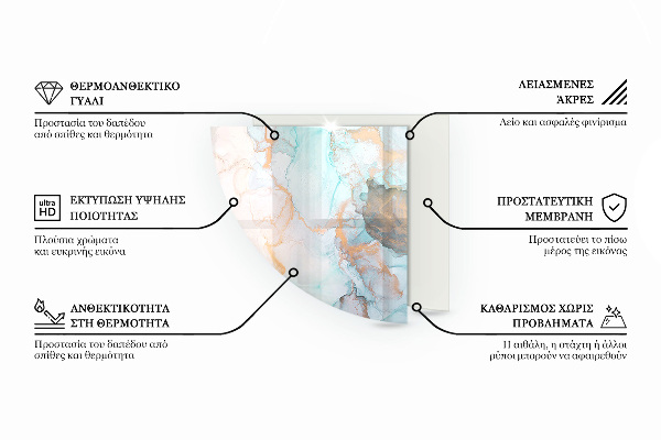 Base de vidro semi-oval para lareira Textura de tábuas de madeira