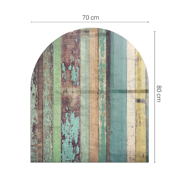 Base de vidro temperado para lareira e fogão Tábuas em diferentes tonalidades