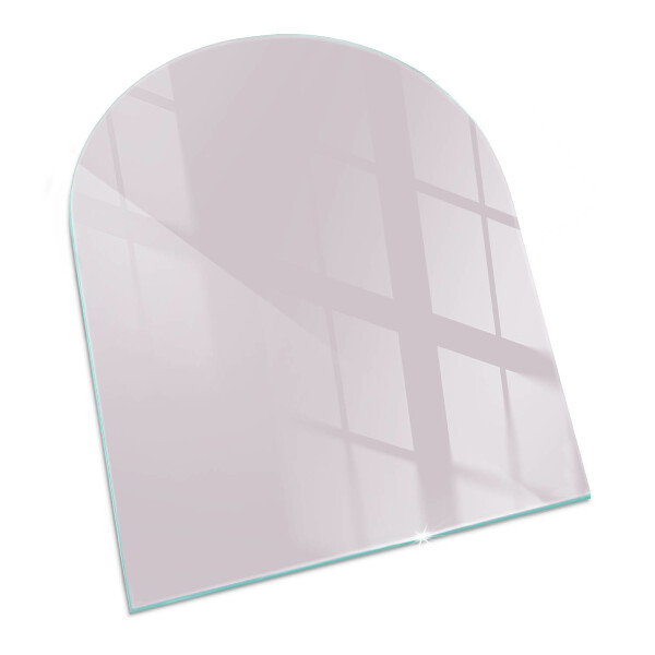 Base de vidro decorativa para lareira Cor Roxo Claro