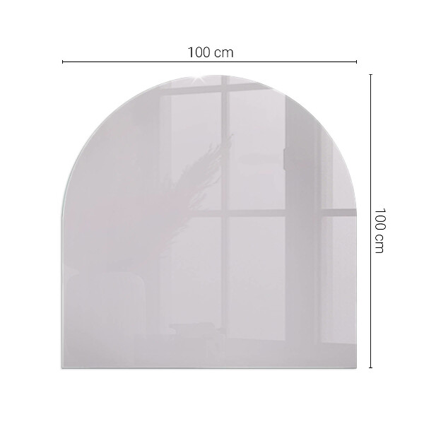 Base de vidro decorativa para lareira Cor Roxo Claro