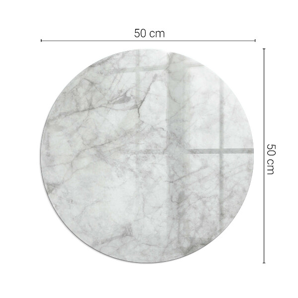 Base de vidro quadrada para lareira Padrão de estrutura de mármore