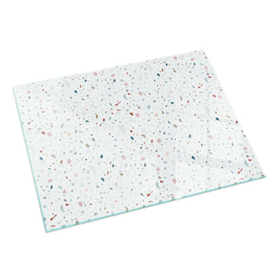 Base de vidro para lareira Padrão com formas pequenas