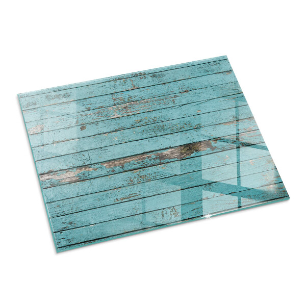 Base de vidro para lareira Tábuas em estilo rústico
