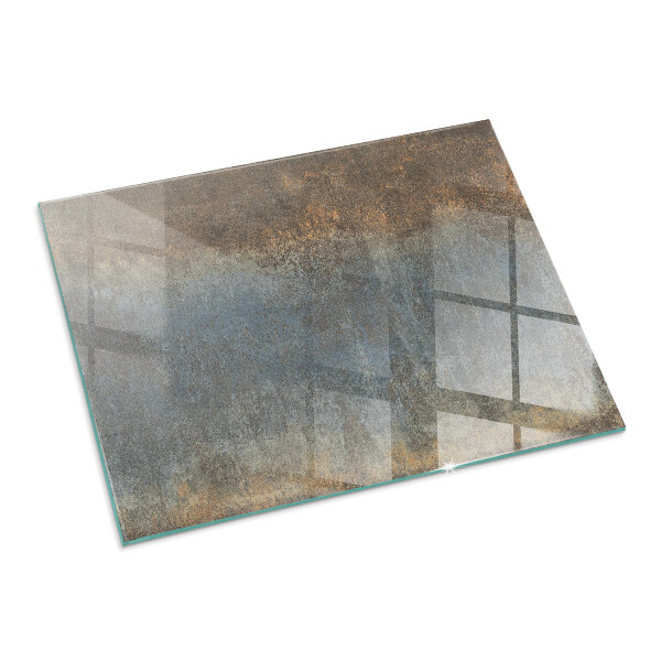 Base de vidro temperado para lareira Padrão de textura abstrato