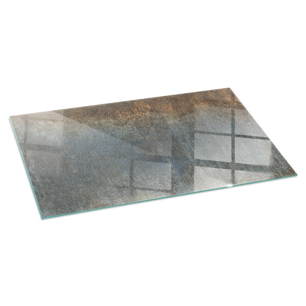 Base de vidro temperado para lareira Padrão de textura abstrato