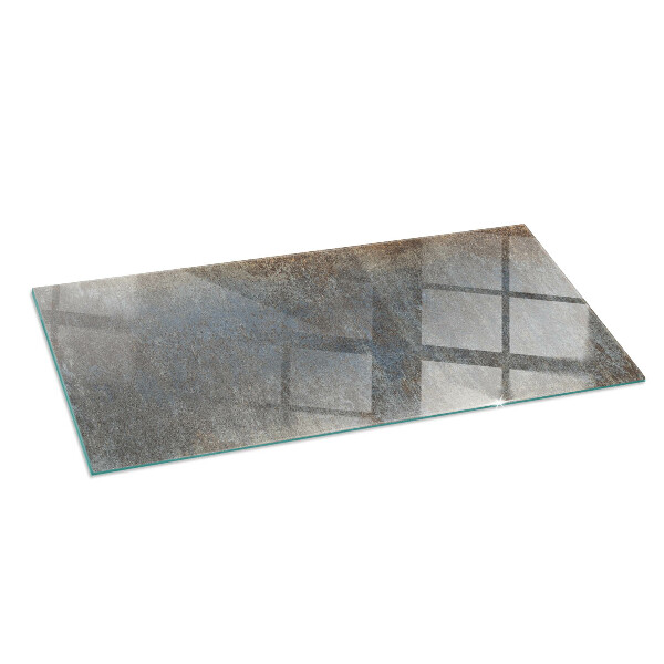 Base de vidro temperado para lareira Padrão de textura abstrato