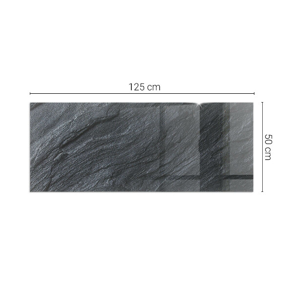 Base de vidro para lareira textura da superfície da pedra