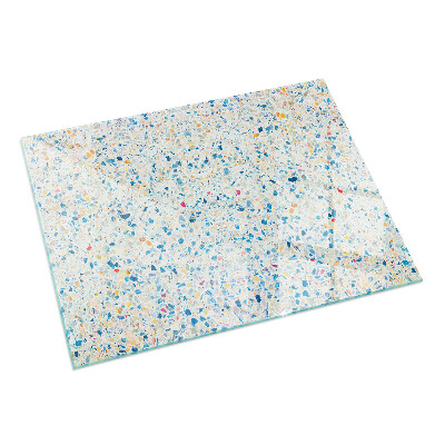 Base de vidro temperado para lareira Padrão de textura abstrato