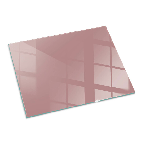 Base de vidro para lareira Cor rosa