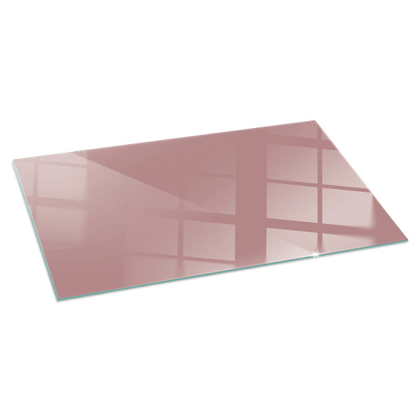 Base de vidro para lareira Cor rosa