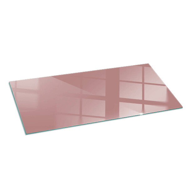 Base de vidro para lareira Cor rosa