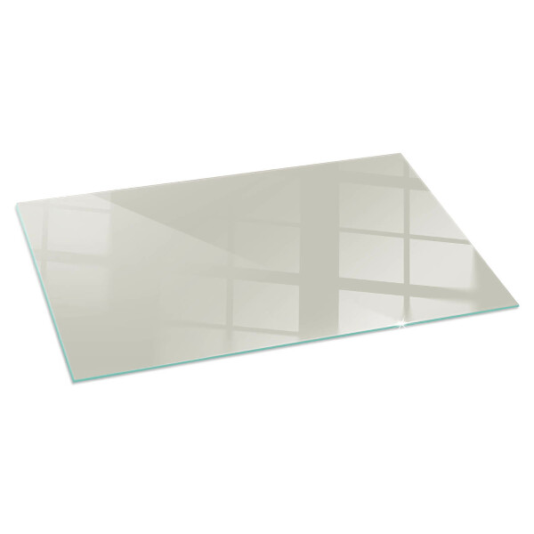 Base de vidro para lareira Cor creme claro