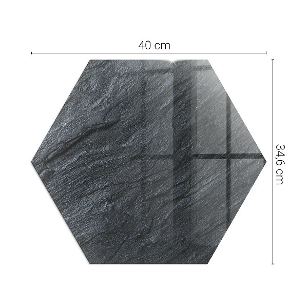 Base de vidro para proteção do piso textura da superfície da pedra