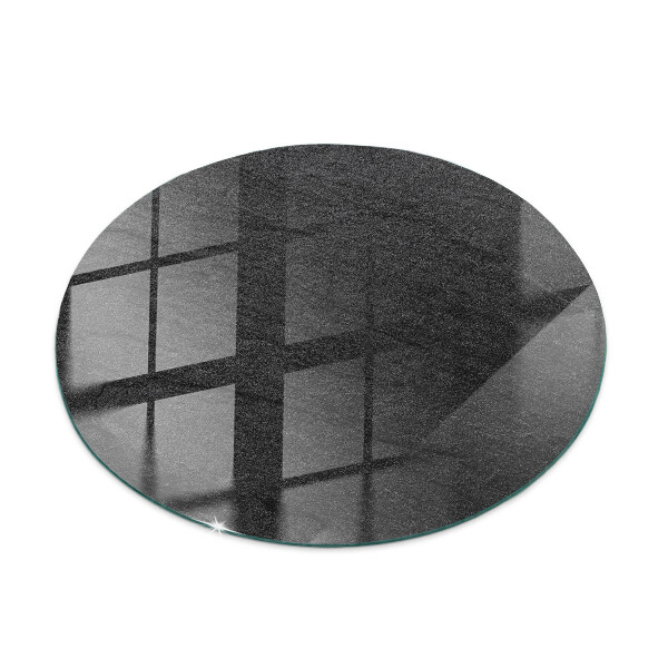 Tampo de vidro com impressão Padrão em pedra natural