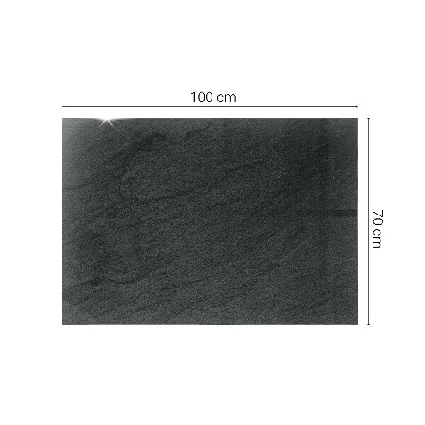 Tampo de vidro decorativo com impressão Padrão em pedra natural