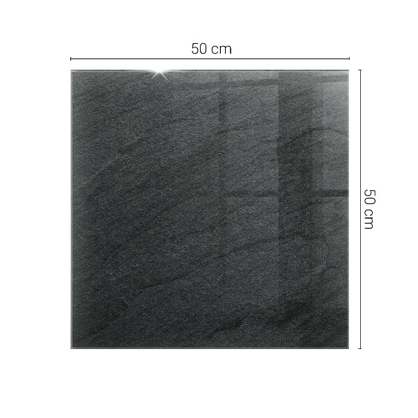 Tampo de vidro decorativo com impressão Padrão em pedra natural