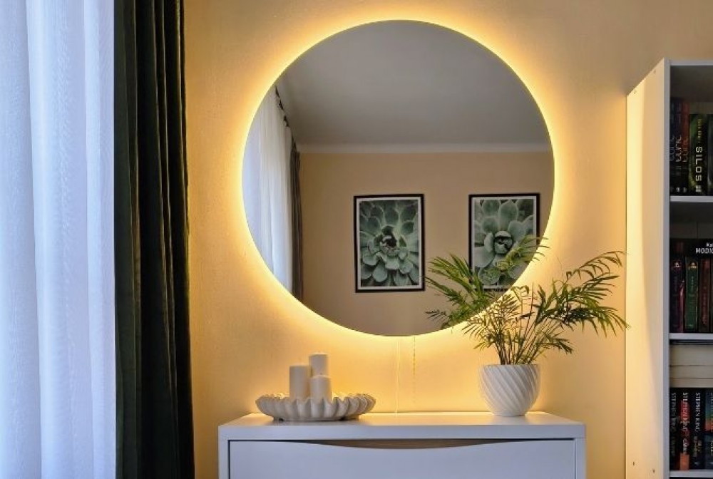 onde não pendurar um espelho